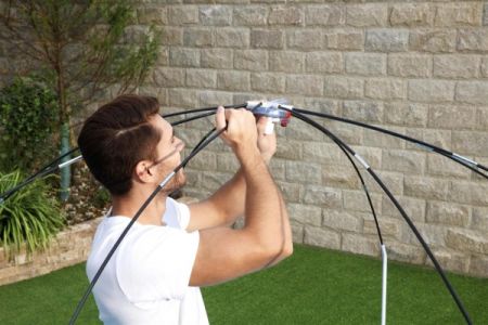 Каркасный бассейн My First Pool 244х51см с навесом, 1688л, Bestway 56432 BW