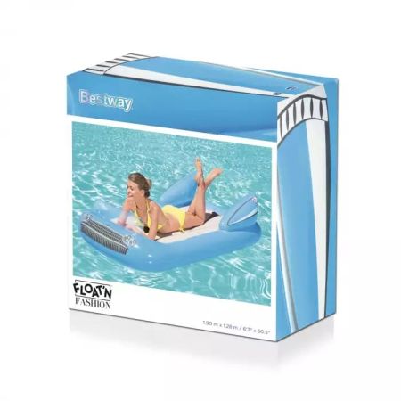 Надувной матрас-плот для плавания 190х128см "Кабриолет" до 90кг, Bestway 43412 BW