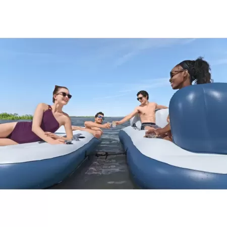 Надувной матрас-остров для плавания двойной 269х182х67см+268х234х30см , Bestway 43964 BW