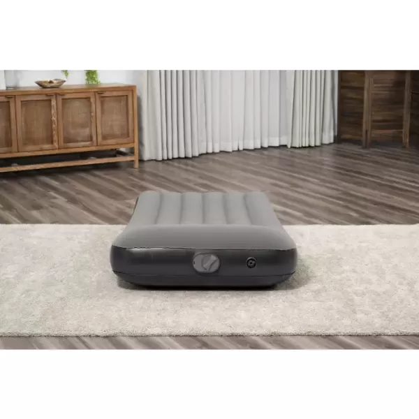 Надувная кровать 188х99х30см с подголовником, встр.насос USB 5В, до 150кг, Bestway 671BQ BW