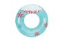 Надувной круг 107x113 см "Коралловая радость" до 100 кг, Bestway 43730 BW