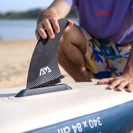 SUP-доска "Magma" 340х84х15см, насос, весло, лиш, киль, ремнабор, сумка, до 150кг, Aqua Marina BT-23MAP