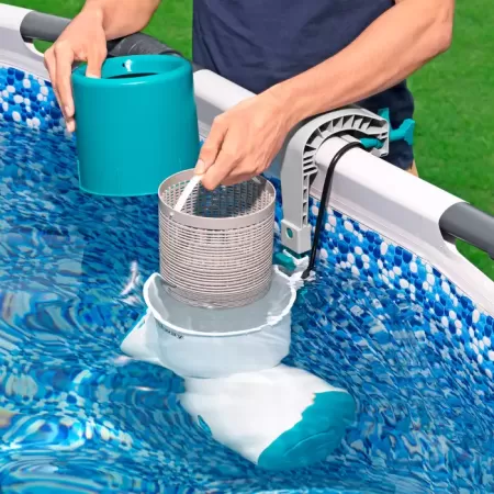 Картриджный фильтр-насос 3974л/ч, картр.III, подвесной со скиммером, для бассейнов от 1100 до 31700л, Bestway 58469 BW