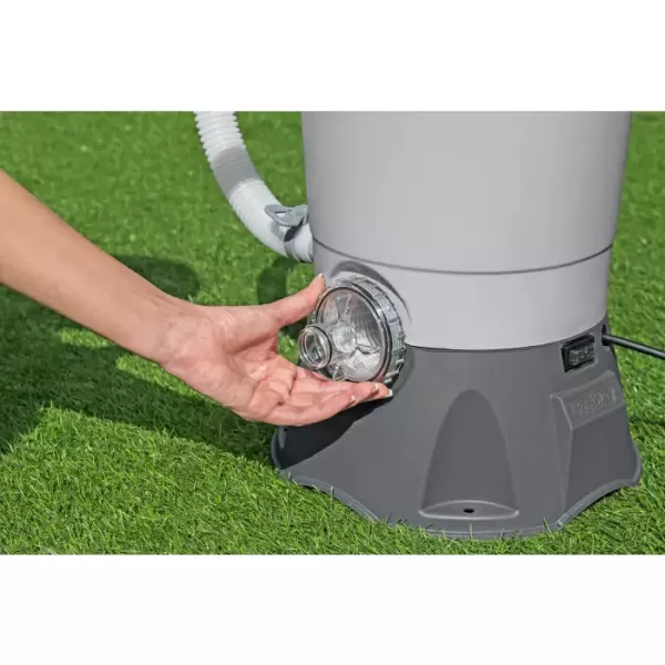 Песочный фильтр-насос 3596л/ч, резервуар для песка 8.5кг, фракция 0.45-0.85мм, Bestway 58515 BW