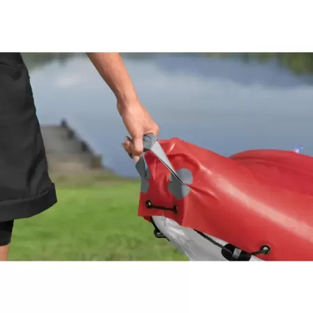 Надувной каяк "Rapid X1 Kayak Set" 290х91см, сиденье, весло 62174, насос 62003, до 120 кг, Bestway 65176 BW