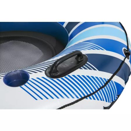 Надувной круг-кресло 135см "Rapid Rider" с ручками и подстакаником, до 90кг, Bestway 43116 BW