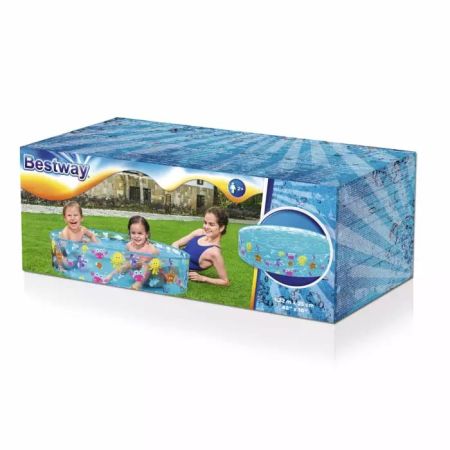 Детский бассейн 122х25см "Подводный мир" 277л, от 2 лет, Bestway 55028 BW