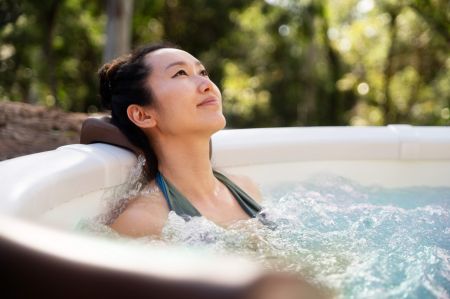 СПА-бассейн 182х70см "Rova", круглый, гидромассаж, аэромассаж.(4 коробки A.B.C.D), MSpa F-RO066W