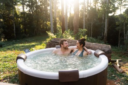 СПА-бассейн 182х70см "Rova", круглый, гидромассаж, аэромассаж.(4 коробки A.B.C.D), MSpa F-RO066W