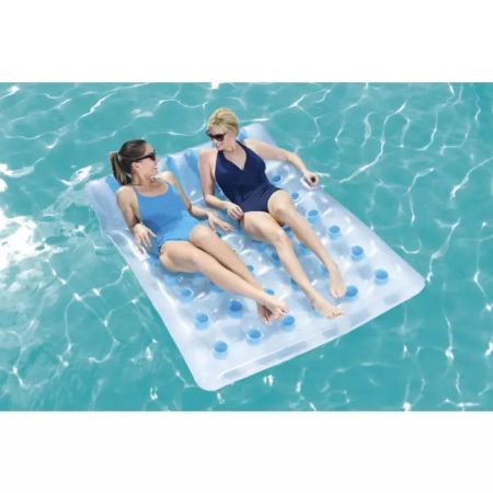 Надувной матрас для плавания 193х142см для двоих, до 180кг, Bestway 43055 BW