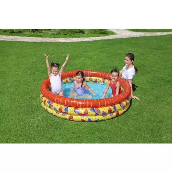 Детский надувной бассейн 168х38см "Бабочка" 508л, от 2 лет, Bestway 51202 BW