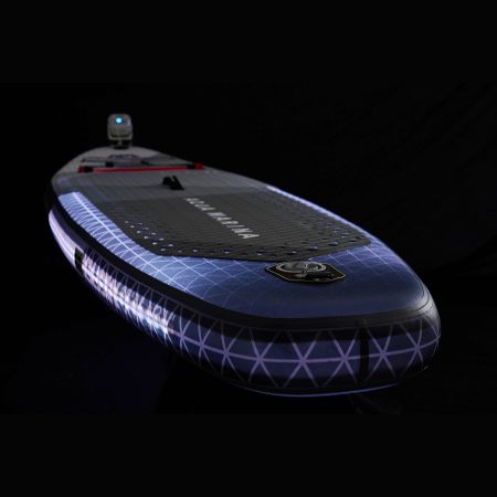 SUP-доска "BT-24GL" 315х79х15см, Ambient Light System, киль, лиш, до 140кг, Aqua Marina BT-24GL