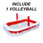 Игровой бассейн 254х168х97см "Волейбол" с мячем и сеткой, 636л, Bestway 54125 BW