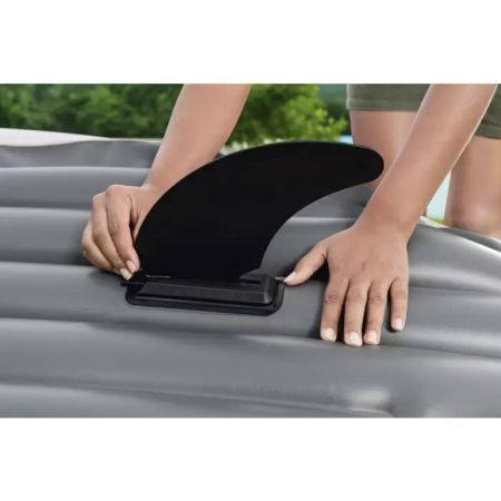 Надувная байдарка "Rapid Elite X2 Kayak" 312x98см, алюм.весла 230см 2шт, насос 62086, до 180кг, Bestway 65142 BW