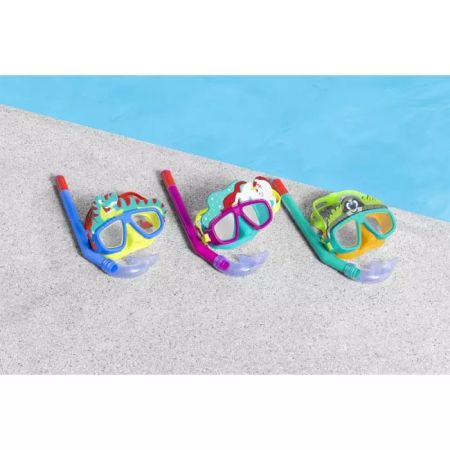 Комплект для плавания "Lil Animal Snorkel" от 3 лет, 3 вида, Bestway 24059 BW