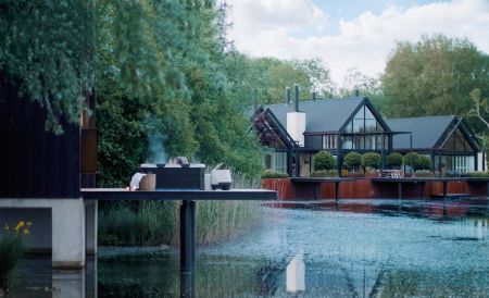 СПА-бассейн 180х180х65см "Oslo Plus", квадратный,  гидромассаж, аэромассаж.(4 коробки A.B.C.D), MSpa F-OS063WP