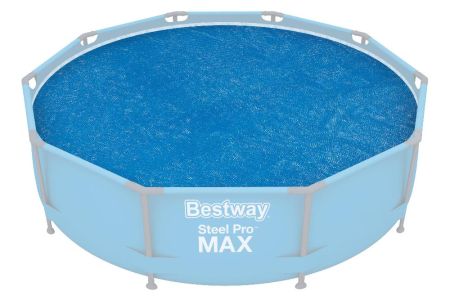 Солнечное покрывало для бассейнов 305см (D289см), Bestway 58241 BW
