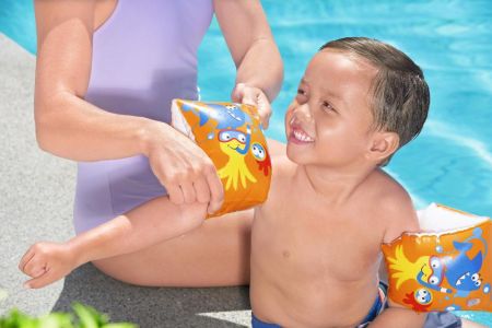 Нарукавники 23х15см "Рыбки" 3-6 лет, Bestway 32043 BW