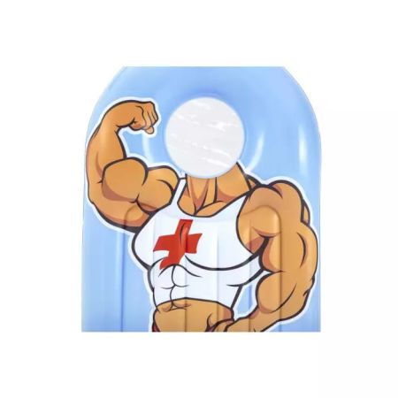 Надувной матрас для плавания 188х89см "Face Flip" до 90кг, 2 вида, Bestway 43421 BW