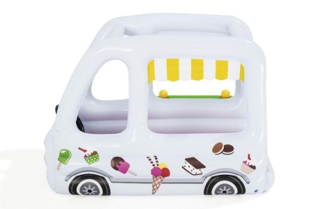 Игровой центр 122х84х84см "Грузовик с Мороженным" с мячами (10шт), от 2 лет, Bestway 52268 BW