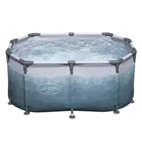 Ледяная купель "Glacial dip Ice bath tub"  150x90x65cm, 431л, фильтр-насос 1249л/ч, тент, Bestway 6002N BW