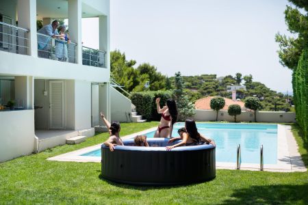 СПА-бассейн 204х70см "Bergen" 930л, круглый, аэромассаж, MSpa C-BE062