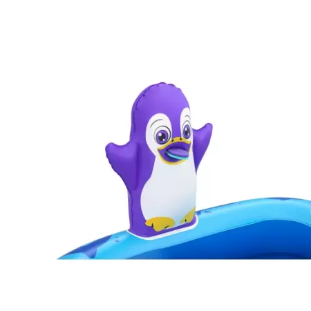 Детский надувной бассейн 134x131x73cм "Polar Pals" с игрушками, 84 л, от 2 лет, Bestway 53156 BW