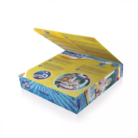 Надувная лодочка 98х66см "Машина" с тентом, 3-6 лет, 2 вида, Bestway 34103 BW