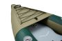 Надувная байдарка для рыбалки "Caliber Angling Kayak" 398x98см, насос, сиденье, киль, рюкзак, до 180, Aqua Marina CA-398
