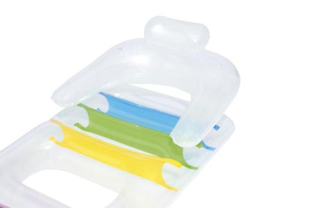 Надувной матрас-кресло для плавания 165х89см с окном, до 90кг, Bestway 43011 BW