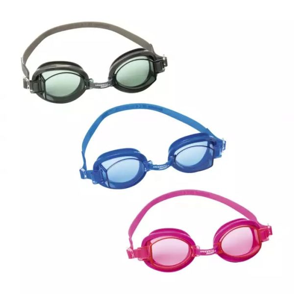 Очки для плавания Ocean Wave, три цвета, от 7 лет, Bestway 21079 BW