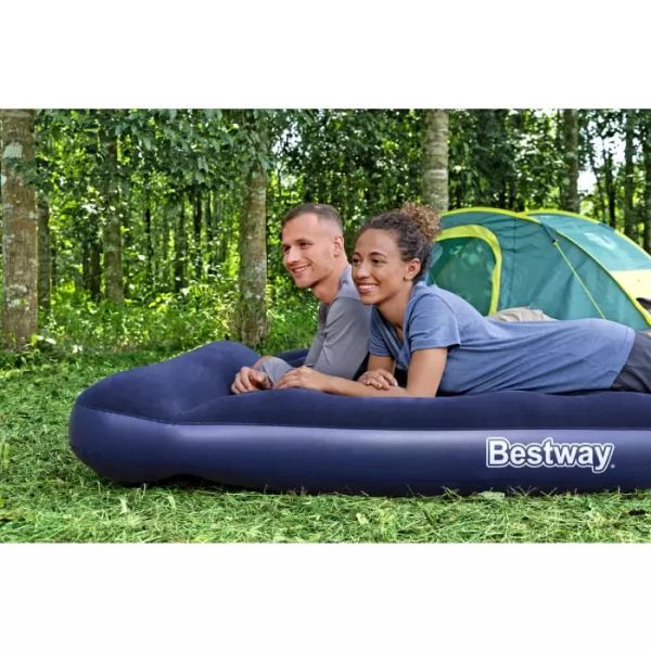 Надувной матрас 152х203х28см, встр.ножной насос, до 300кг, Bestway 67226 BW