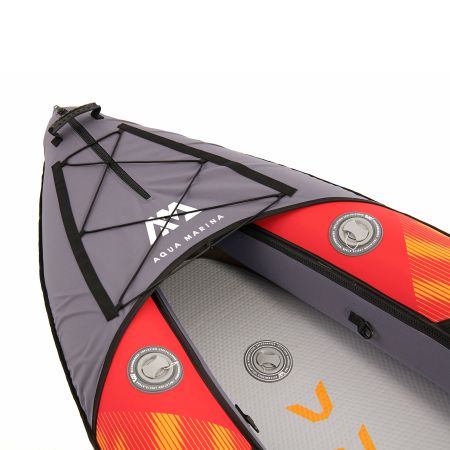 Надувная байдарка "Memba-390" 390x90см, весла, сиденья, киль, сумка, до 180кг, Aqua Marina ME-390