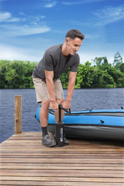 Насос ручной 37см, 2.8л/цикл, шланг с 3-мя насадками, Bestway 62086 BW