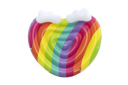 Надувной матрас-остров для плавания 175х163см "Радужные сны" до 200кг, Bestway 43722 BW