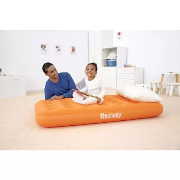 Надувной матрас 89х158х18см с ручным насосом (62002), Bestway 67918 BW