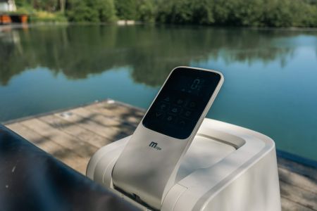 СПА-бассейн 180х180х65см "Oslo Plus", квадратный,  гидромассаж, аэромассаж.(4 коробки A.B.C.D), MSpa F-OS063WP