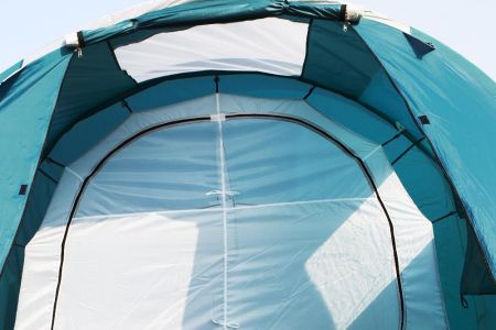 Палатка 4-местная (305+95)х255х180см "Family Dome 4" 2 слоя, 190Т polyester PU, 2000мм, 120гр/м2 PE, Bestway 68092 BW