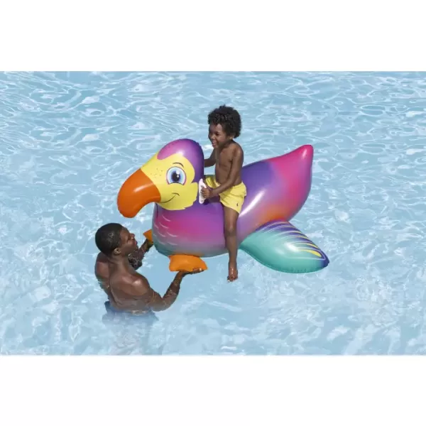 Надувная игрушка-наездник 141x113см " Dandy Dodo" с ручками, до 45кг, от 3 лет, Bestway 41504 BW