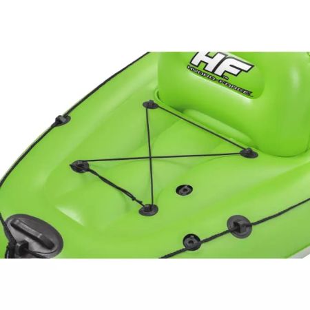 Надувная байдарка "Koracle" 270x100см, алюм.весло 218см, насос 62086, до 150кг, Bestway 65097 BW