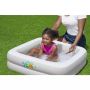 Надувная ванночка для купания 86х86х25см с надувным дном, до 3 лет, Bestway 51116 BW