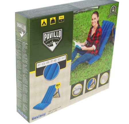 Надувное кресло-матрас для кемпинга 180х66см "Camping Chair", Bestway 67013 BW