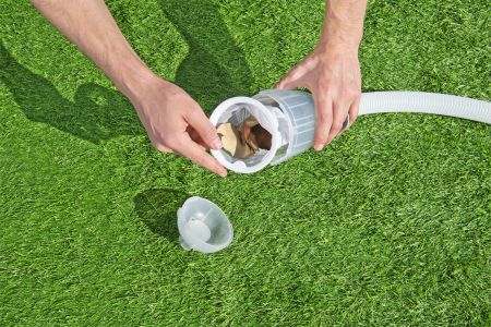 Набор для чистки бассейна (вакуумный очиститель, сачок, ручка 279см, шланг 7.5м), Bestway 58234 BW