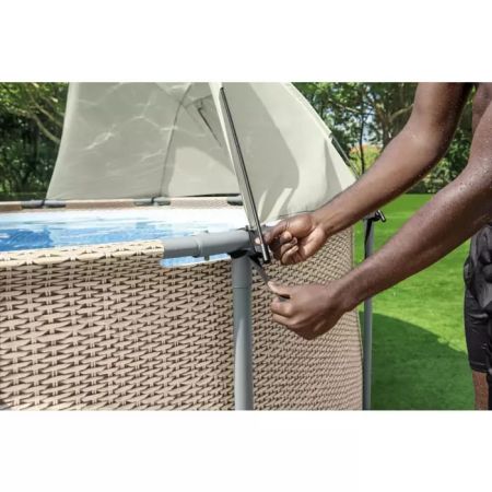 Солнечный навес для каркасных бассейнов от 305 до 549см, Bestway 58681 BW