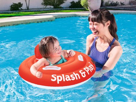 Надувные водные ходунки 69см "Splash&Play" со спинкой и ручками, Bestway 32103 BW