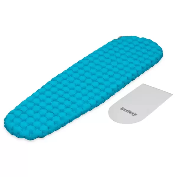 Надувной спальный коврик каремат "AlpineLite Insulated Regular Mummy" 183x51x7.5см