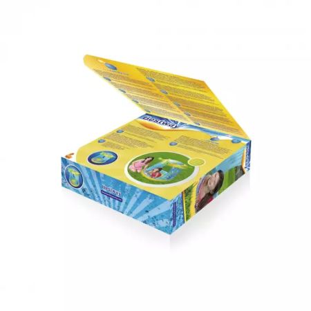 Детский надувной бассейн 109х96х104см "Черепашка" с навесом и надувным дном, 26л, от 2 лет, Bestway 52219 BW