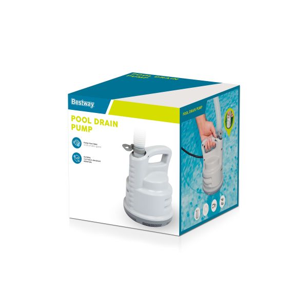 Дренажный насос 3028л/ч, шланг 5м, D32мм, Bestway 58230 BW