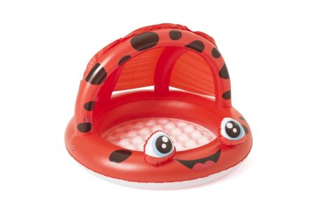 Детский надувной бассейн 97х66см с навесом и надувным дном, 26л, от 2 лет, 2 вида, Bestway 52189 BW