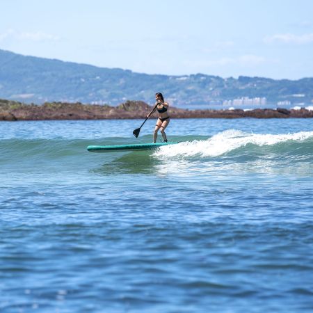 SUP-доска "Breeze" 300х76х12см, насос, весло, лиш, киль, ремнабор, сумка, до 100кг, Aqua Marina BT-23BRP